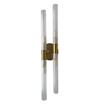 Бра с двумя цилиндрическими матовыми плафонами на круглом основании Delta Light варинант исполнения - 1 | Loft Concept в Волгограде