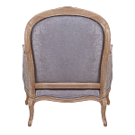 Кресло Ava Classical Armchair brown and grey velour варинант исполнения - 3 | Loft Concept в Волгограде