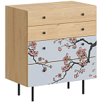 Комод с принтом на ящиках Elise Chest of Drawers варинант исполнения - 6 | Loft Concept в Волгограде