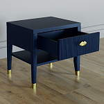 Прикроватная тумбочка с ящиком Elsa Dreams Blue варинант исполнения - 2 | Loft Concept в Волгограде