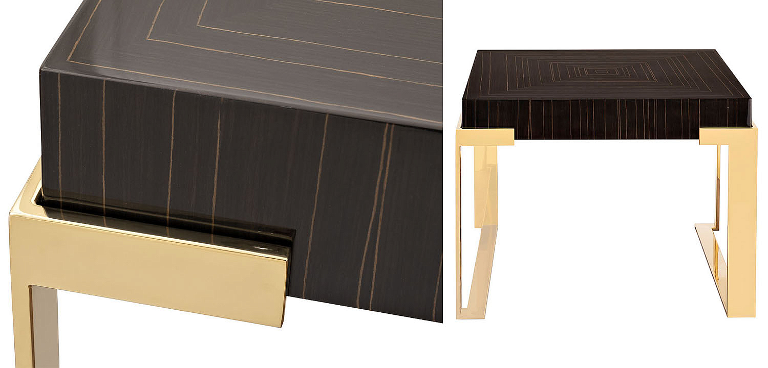 Приставной стол Mercer Golden Geometry Приставной стол Mercer Golden Geometry - Loft-Concept в Волгограде