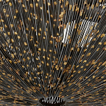 Люстра в форме колокола с декором из тонких железных нитей Jagged Pattern варинант исполнения - 2 | Loft Concept в Волгограде