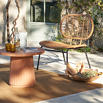 Садовое кресло из искусственного ротанга Mills Rattan Wicker Chair варинант исполнения - 8 | Loft Concept в Волгограде