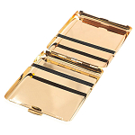 Портсигар на 20 сигарет с гравировкой Герба России в подарочной коробке Metal Cigarettes Cases варинант исполнения - 3 | Loft Concept в Волгограде