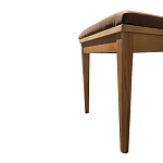 Пуф из массива бука обивка велюр Tasteful Furniture варинант исполнения - 2 | Loft Concept в Волгограде