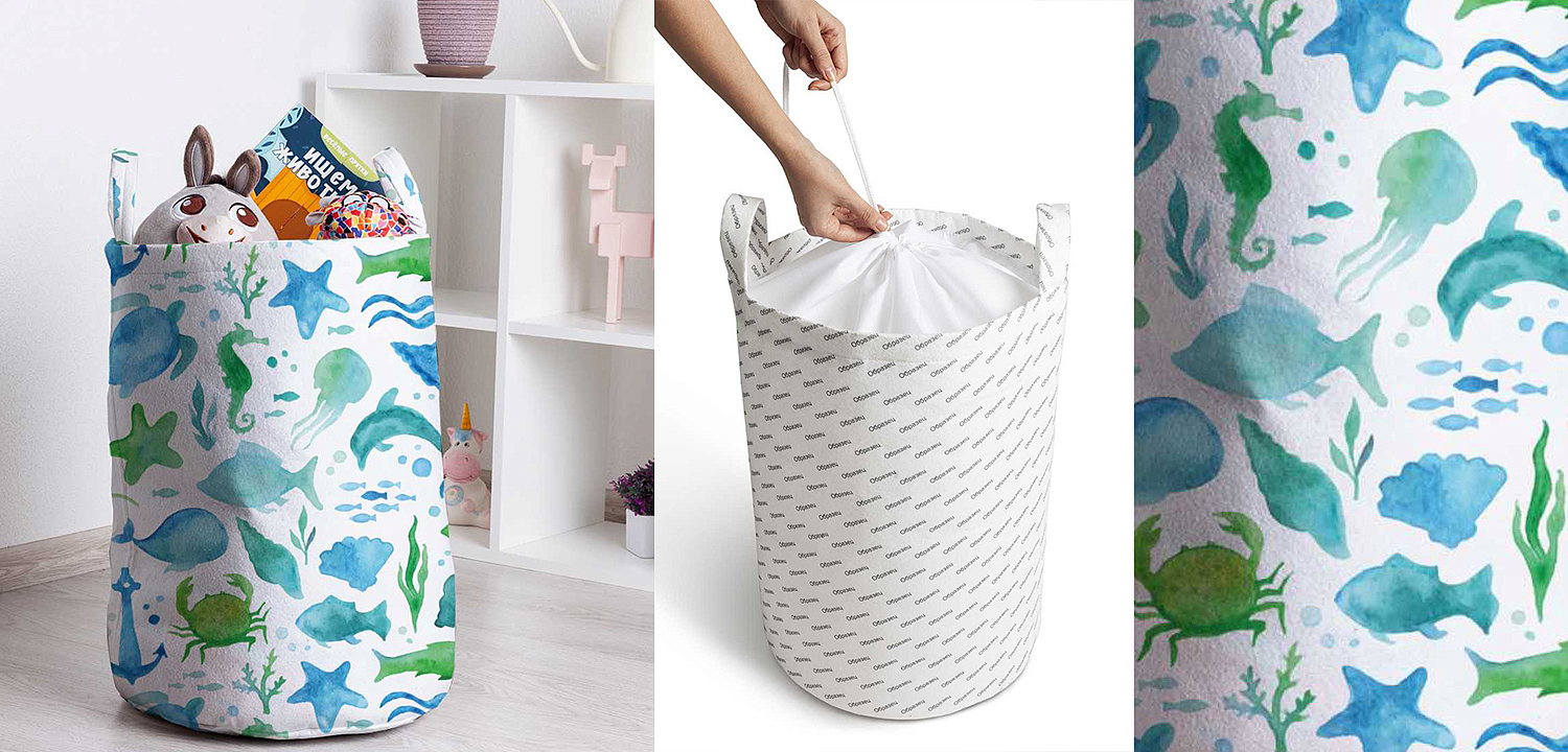 Корзина Marine life Basket Корзина Marine life Basket - Loft-Concept в Волгограде