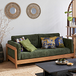 Диван двухместный Verde зеленый варинант исполнения - 7 | Loft Concept в Волгограде