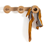 Деревянная настенная вешалка Alma Wood Hanger варинант исполнения - 2 | Loft Concept в Волгограде