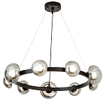 Светодиодная кольцевая люстра IONA Сhandelier black варинант исполнения - 2 | Loft Concept в Волгограде