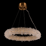 Люстра круглая с натуральным горным хрусталем Crystal Shimmer варинант исполнения - 1 | Loft Concept в Волгограде