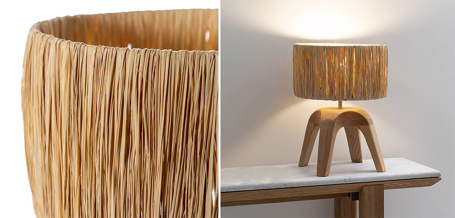 Настольная лампа Sander Wicker 4 legs Настольная лампа Sander Wicker 4 legs - Loft-Concept в Волгограде