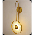 Бра бронзовое с прозрачным стеклянным плафоном Suspension варинант исполнения - 1 | Loft Concept в Волгограде