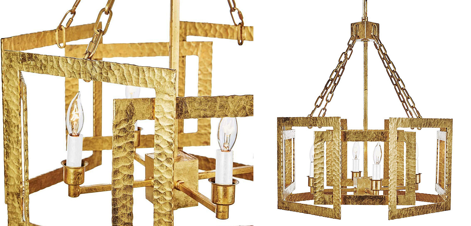 Люстра Textured Cage Pendant Lamp Gold Chandelier Люстра Textured Cage Pendant Lamp Gold Chandelier - Loft-Concept в Волгограде