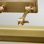 Светильник для картин с призматическим плафоном и двойными регулируемыми шарнирами Elstead Lighting варинант исполнения - 8 | Loft Concept в Волгограде