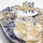 Зеркало «НЕ_Гжель» варинант исполнения - 2 | Loft Concept в Волгограде