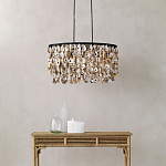 Люстра овальная с подвесками из устричных раковин Sea Ravens варинант исполнения - 4 | Loft Concept в Волгограде