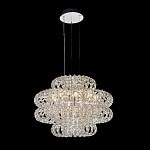 Люстра круглая с россыпью хрусталя Perfection of Diamonds варинант исполнения - 1 | Loft Concept в Волгограде