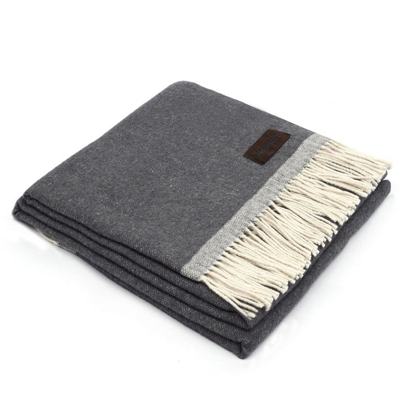 Плед SARA 6000 Marzotto Серый в Волгограде | Loft Concept 