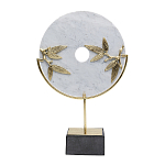 Декоративный арт-объект из мрамора Marble Ring варинант исполнения - 1 | Loft Concept в Волгограде