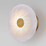 Бра светодиодный с мраморным рассеивателем латунь варинант исполнения - 2 | Loft Concept в Волгограде