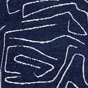 Мебельная ткань Букле синий цвет 140 см T3-8