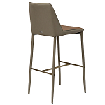 Стул барный с терракотовой обивкой из экокожи Spectacular High Chair варинант исполнения - 2 | Loft Concept в Волгограде