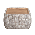 Столик прикроватный мягкий Soft Table from Chenille варинант исполнения - 1 | Loft Concept в Волгограде