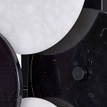 Бра светодиодное из черно-белых дисков Contrast Sample варинант исполнения - 1 | Loft Concept в Волгограде