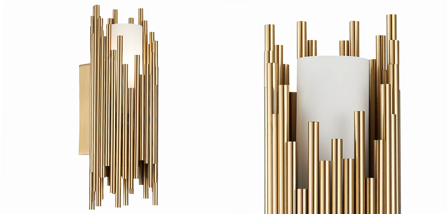 Бра Brubeck Brass Delightfull Wall Lamp Бра Brubeck Brass Delightfull Wall Lamp - Loft-Concept в Волгограде