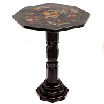 Кофейный стол из натуральных камней Змеевик и Яшма Natural Stone Tables варинант исполнения - 7 | Loft Concept в Волгограде