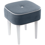 Квадратный мягкий пуф на белых ножках Winton Pouf Square варинант исполнения - 17 | Loft Concept в Волгограде