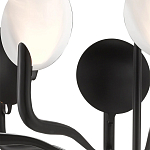 Люстра с плафонами в виде черно-белых дисков Ideal Shade Combination варинант исполнения - 1 | Loft Concept в Волгограде