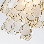 Подвесной светильник с декором из натуральной морской ракушки Iridescent Light варинант исполнения - 6 | Loft Concept в Волгограде