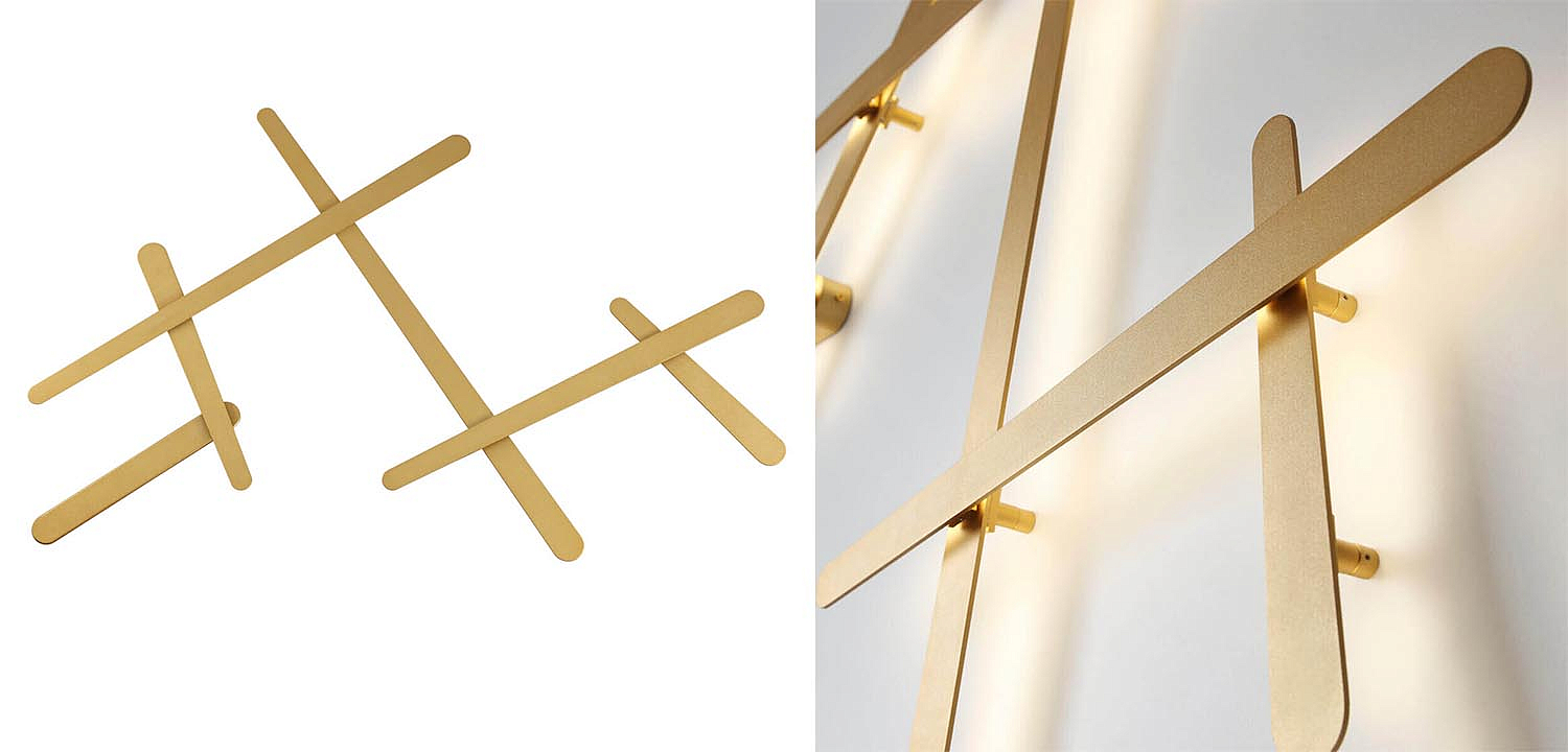 Бра Rolf Gold Labarint Lines - Loft-Concept в Волгограде