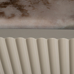 Тумба под телевизор серая с мраморной столешницей Uniqueness Marble варинант исполнения - 4 | Loft Concept в Волгограде