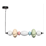 Подвесной светильник линейный с керамическими элементами 24W LED Fragrant Light варинант исполнения - 3 | Loft Concept в Волгограде