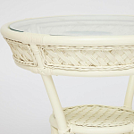 Комплект террасный из ротанга Eloise белый варинант исполнения - 7 | Loft Concept в Волгограде