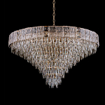 Люстра с каскадом из прозрачного хрусталя Constant Sparks варинант исполнения - 14 | Loft Concept в Волгограде