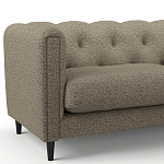 Мебельная ткань Шенилл коричневый цвет 138 см T4-28 варинант исполнения - 6 | Loft Concept в Волгограде