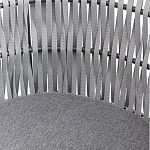 Кресло с декоративным плетением на спинке и подлокотниках Armchair Weaving варинант исполнения - 8 | Loft Concept в Волгограде