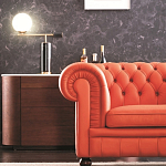 Дизайнерский комод овальной формы с белой столешницей и 4-мя ящиками Gioli варинант исполнения - 3 | Loft Concept в Волгограде