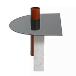 Дизайнерский журнальный стол с рельефным основанием Dutynor варинант исполнения - 1 | Loft Concept в Волгограде