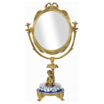 Настольное зеркало в бронзовой рамке Eden Garden варинант исполнения - 1 | Loft Concept в Волгограде