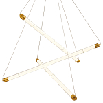 Светодиодная люстра Trumpet Tube Brass  варинант исполнения - 1 | Loft Concept в Волгограде