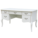 Письменный стол в стиле прованс Montmartre Provence White Desk варинант исполнения - 1 | Loft Concept в Волгограде