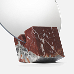 Настольное дизайнерское зеркало Poltronova Vanitas Rosso Franci Mirror and Photo Holder варинант исполнения - 2 | Loft Concept в Волгограде