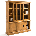 Витрина из массива сосны Cobbett Wood Showcase варинант исполнения - 4 | Loft Concept в Волгограде