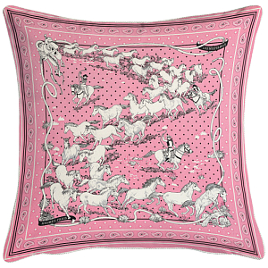 Декоративная подушка Hermes Horse 47