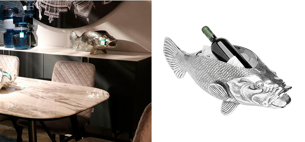Чаша серебряная Рыбка Silver Fish Чаша серебряная Рыбка Silver Fish - Loft-Concept в Волгограде