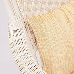 Комплект уличной мебели из ротанга Eloise белый варинант исполнения - 5 | Loft Concept в Волгограде